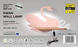 Candellux настенный детский LED светильник Лебедь цена и информация | Детские светильники | hansapost.ee