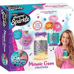 CRA-Z-ART Shimmer ‘n Sparkle DIY набор Mosaic Gem Creations цена и информация | Игрушки для девочек | hansapost.ee