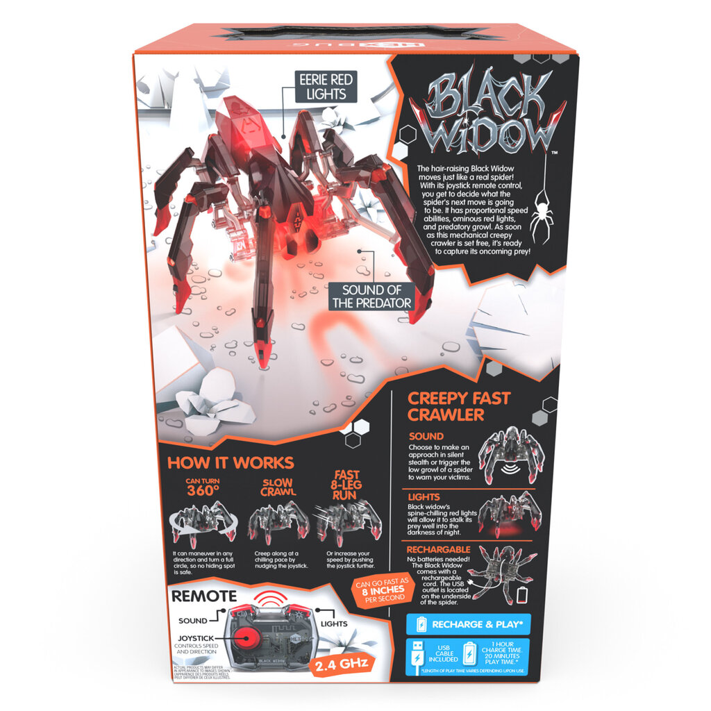 Interaktiivne Black Widow Hexbug hind ja info | Mänguasjad poistele | hansapost.ee