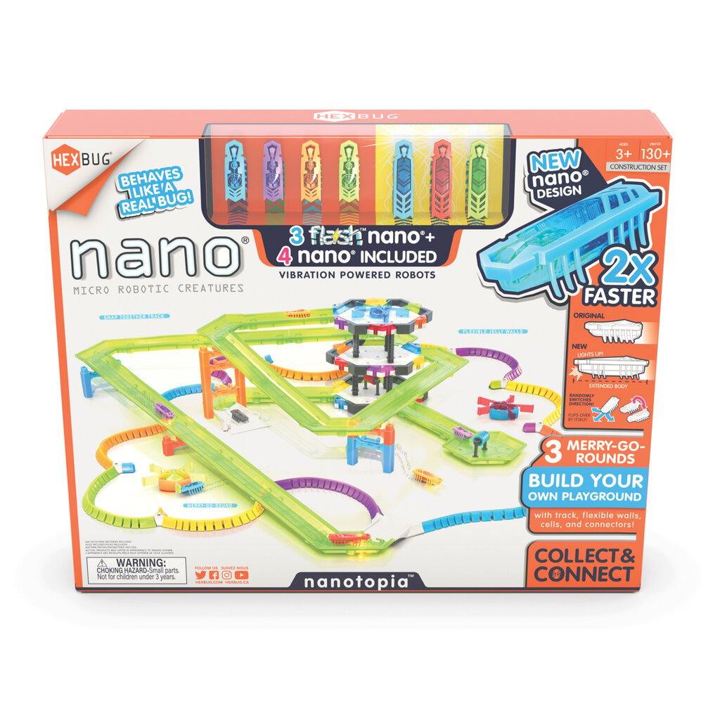 Määrake Nanotopia Hexbug hind ja info | Klotsid ja konstruktorid | hansapost.ee