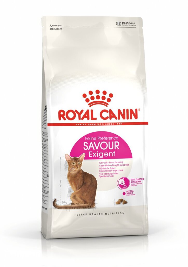 Royal Canin Exigent Savor täiskasvanud kassidele, linnulihaga, 400 g hind ja info | Kassi kuivtoit ja kassikrõbinad | hansapost.ee