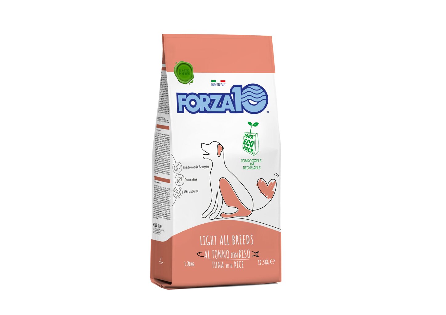 Forza10 Maintenance Light täiskasvanud koertele tuunikala ja riisiga, 12,5 kg hind ja info | Koerte kuivtoit ja krõbinad | hansapost.ee