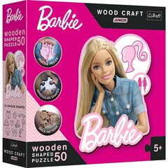 Puidust pusle Trefl Barbie, 50 osa hind ja info | Pusled lastele ja täiskasvanutele | hansapost.ee