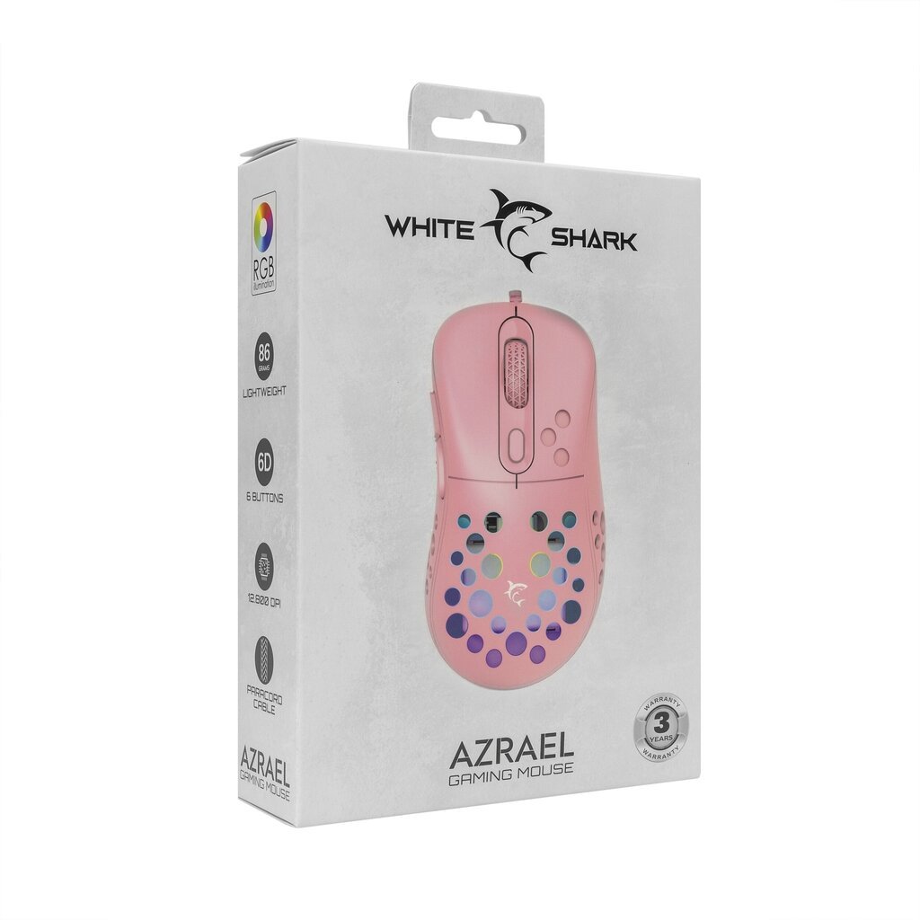 White Shark GM-5013 Azrael Pink hind ja info | Arvutihiired | hansapost.ee