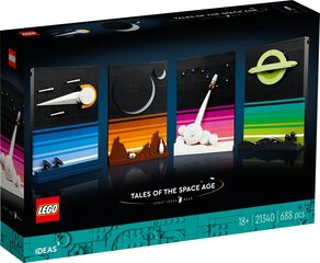 LEGO Ideas Рассказы о космической эре 21340 цена и информация | Конструкторы и кубики | hansapost.ee