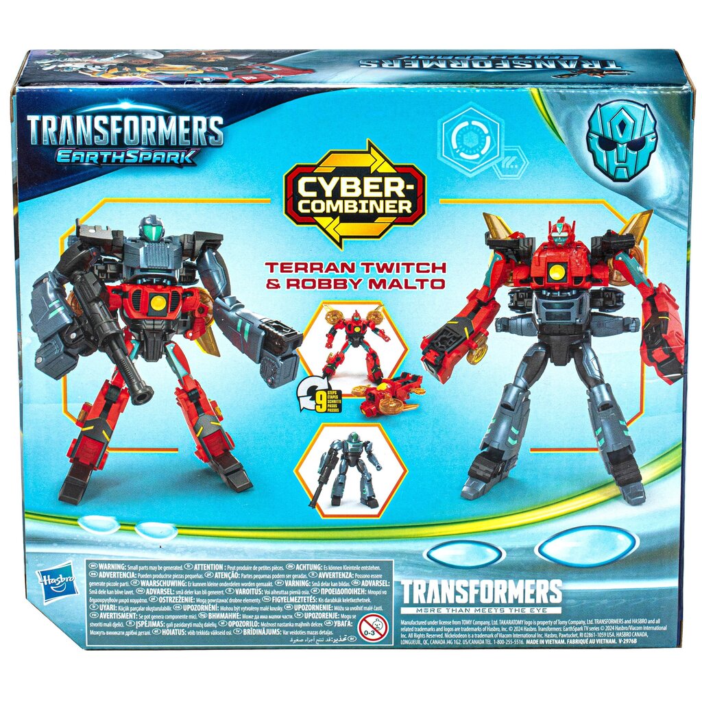 Figuur Transformes Combiner Earthspark Hasbro , 2 tk. hind ja info | Mänguasjad poistele | hansapost.ee