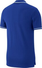 Polosärk Nike Team Club 19, Xxl, sinine hind ja info | Jalgpalli varustus ja riided | hansapost.ee