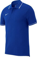Polosärk Nike Team Club 19, Xl, sinine hind ja info | Jalgpalli varustus ja riided | hansapost.ee