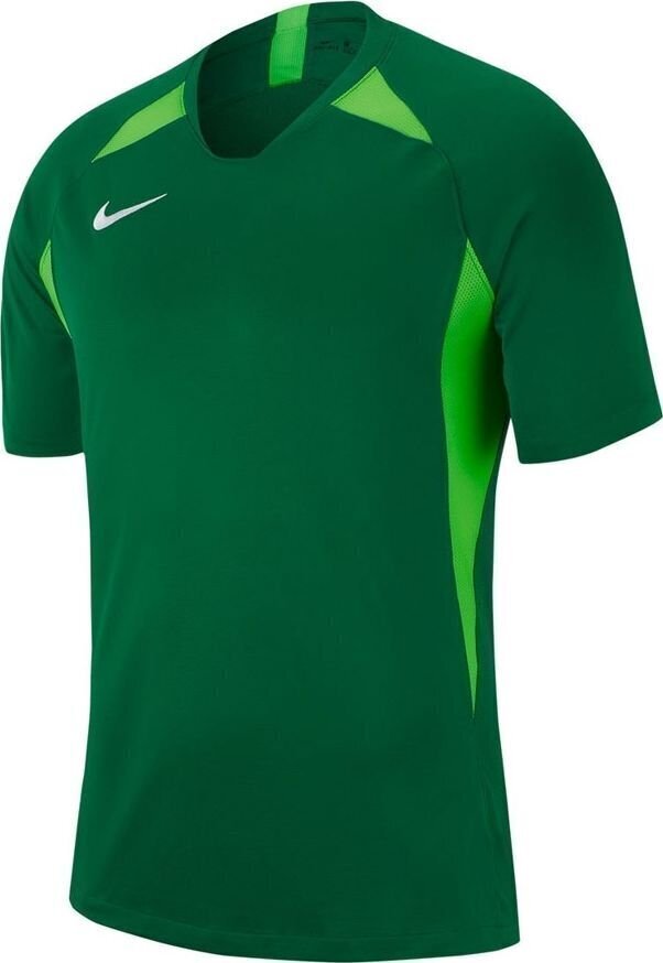 Nike T-särk poistele JR Legend SS Jersey 302, 128 cm, roheline цена и информация | Jalgpalli varustus ja riided | hansapost.ee