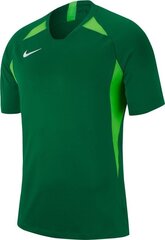 Nike T-särk poistele JR Legend SS Jersey 302, 122 cm, roheline hind ja info | Jalgpalli varustus ja riided | hansapost.ee