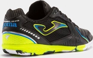 Joma jalgpallijalatsid Dribling 2301 Indoor, suurus 42,5, must/kollane hind ja info | Putsad ja muud jalgpallijalatsid | hansapost.ee