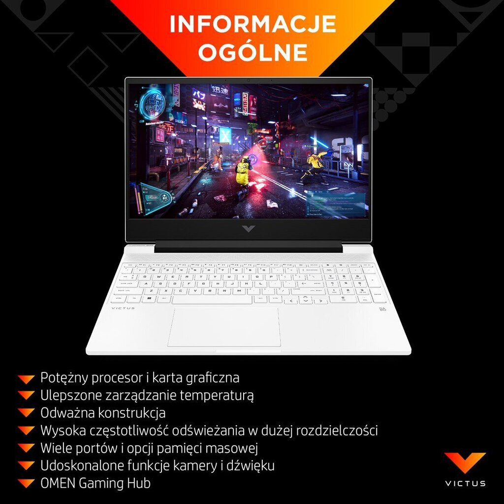 HP Victus 15 FHD 144Hz i5-12450H 8GB 256GB GTX1650 W11 Silver Renew цена и информация | Sülearvutid | hansapost.ee