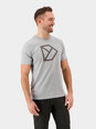 Мужская футболка Didriksons, серого цвета