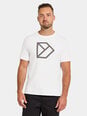 Мужская футболка Didriksons, белого цвета