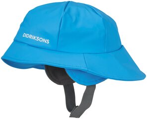 Детская дождевая шапка Didriksons SOUTHWEST KIDS, бирюзовый цвет цена и информация | Непромокаемая одежда для детей | hansapost.ee