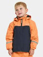Детская куртка Didriksons весна-осень ENSO, оранжевый/темно-синий цвет