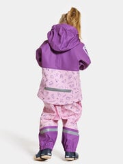 Didriksons laste kummikomplekt WATERMAN DOODLE 8, lilla-roosa price and information | Rainwear for children | hansapost.ee