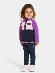 Детский шерстяной свитер Didriksons MONTE HALF BUTTON 3, темно-сине-фиолетовый цвет цена и информация | Свитеры, жилетки, пиджаки для девочек | hansapost.ee