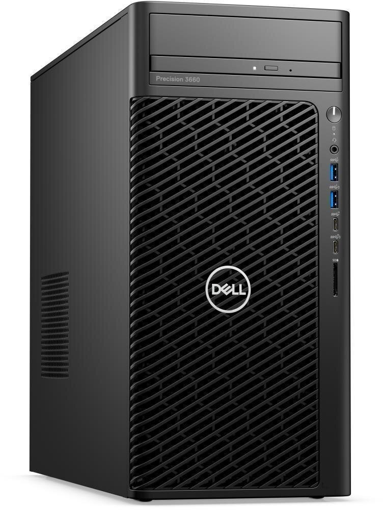 PC|DELL|Precision|3660|Business|Tower|CPU Core i9|i9-13900K|3000 MHz|RAM 32GB|DDR5|4400 MHz|SSD 1TB|Graphics card Intel Integrated Graphics|Integrated|Windows 11 Pro|Colour Black|N111P3660MTEMEA_NOKEY hind ja info | Lauaarvutid | hansapost.ee