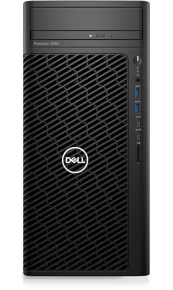 PC|DELL|Precision|3660|Business|Tower|CPU Core i7|i7-13700|2100 MHz|RAM 32GB|DDR5|4400 MHz|SSD 1TB|Graphics card Nvidia T1000|4GB|Windows 11 Pro|Colour Black|Included Accessories Dell Optical Mouse-MS116 - Black;Dell Wired Keyboard KB216 Black|N108P3660MT hind ja info | Lauaarvutid | hansapost.ee