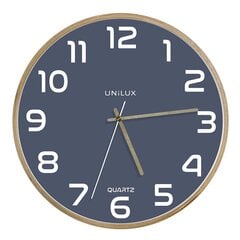Seinakell Unilux Baltic, sinine, 30,5cm цена и информация | Часы | hansapost.ee