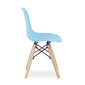 leobert Zubi 3 toolist koosnev komplekt lastele, sinine/pruun hind ja info | Lauad ja toolid lastele | hansapost.ee