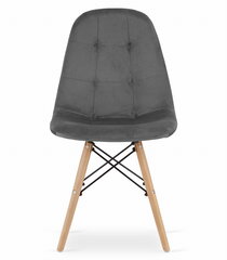 Komplektis 2 tooli Leobert Dumo, hall/pruun цена и информация | Стулья для кухни и столовой | hansapost.ee