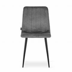 комплект из 2 стульев Leobert Lava, серый/черный цена и информация | Стулья для кухни и столовой | hansapost.ee