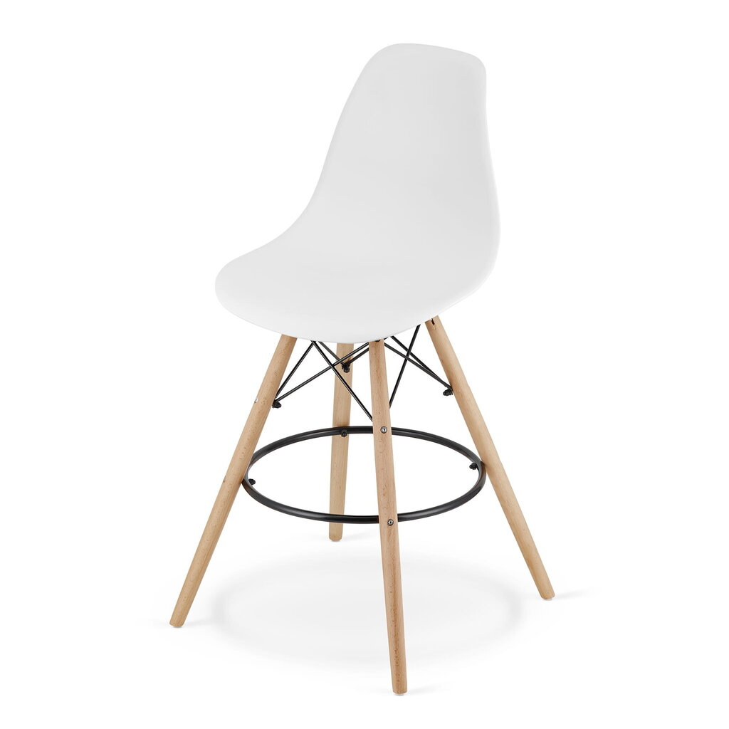 2 tooli Leobert Lamal, valge/pruun komplekt hind ja info | Köögitoolid, söögitoolid | hansapost.ee