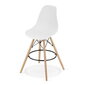 3 tooli Leobert Lamal, valge/pruun komplekt hind ja info | Köögitoolid, söögitoolid | hansapost.ee