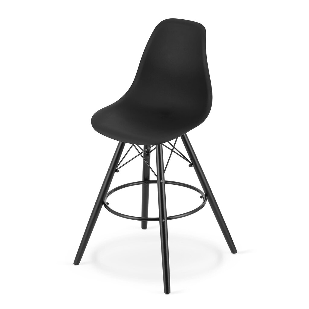 4 tooli Leobert Lamal, musta värvi hind ja info | Köögitoolid, söögitoolid | hansapost.ee