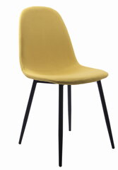 комплект из 3 стульев Leobert Dart, желтый/черный цена и информация | Стулья для кухни и столовой | hansapost.ee