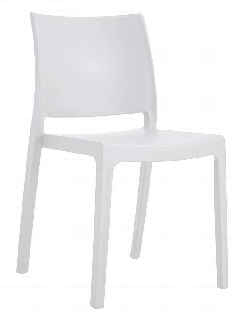 2 tooli Leobert Klem, valge цена и информация | Köögitoolid, söögitoolid | hansapost.ee