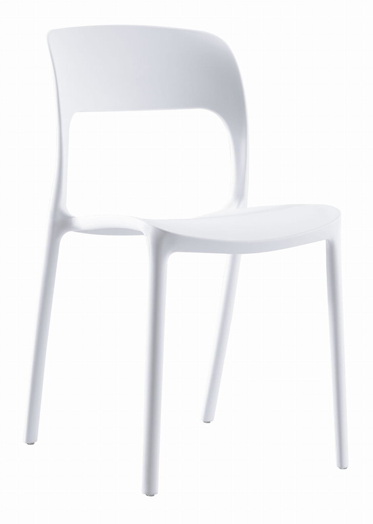 3 tooli Leobert Ipos komplekt, valge цена и информация | Köögitoolid, söögitoolid | hansapost.ee