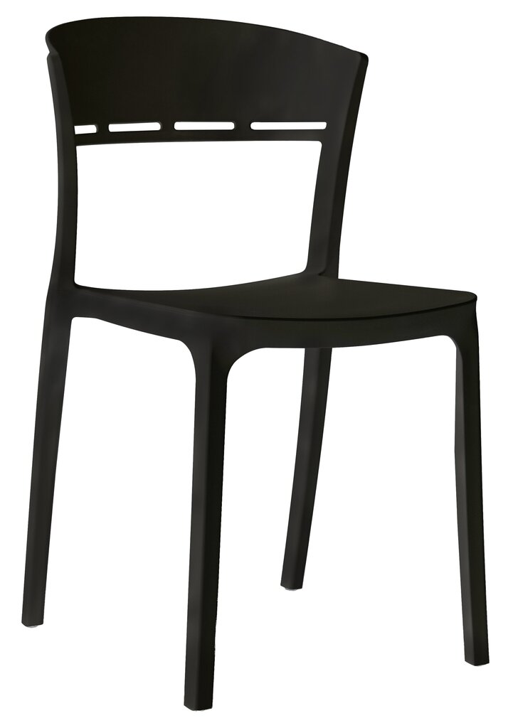 Komplektis 3 tooli Leobert Coco, must hind ja info | Köögitoolid, söögitoolid | hansapost.ee