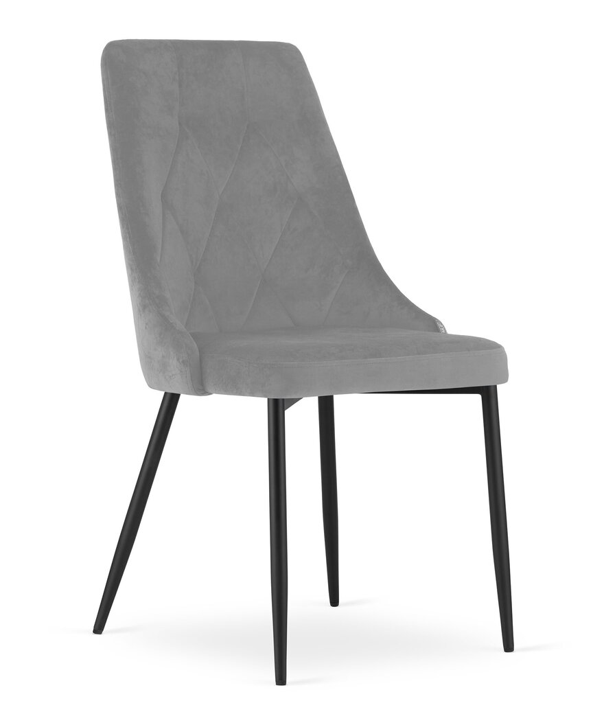 4 tooli Leobert Imola komplekt, hall/must hind ja info | Köögitoolid, söögitoolid | hansapost.ee