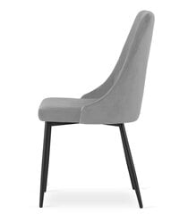 комплект из 3 стульев Leobert Imola, серый/черный цена и информация | Стулья для кухни и столовой | hansapost.ee