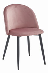 комплект из 2 стульев Leobert Bello, розовый/черный цена и информация | Стулья для кухни и столовой | hansapost.ee