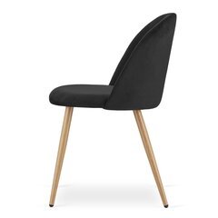комплект из 2 стульев Leobert Bello, черный/коричневый цена и информация | Стулья для кухни и столовой | hansapost.ee