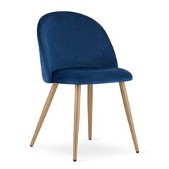 комплект из 2 стульев Leobert Bello, синий/коричневый цена и информация | Стулья для кухни и столовой | hansapost.ee