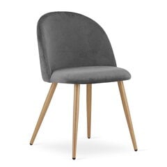 комплект из 2 стульев Leobert Bello, серый/коричневый цена и информация | Стулья для кухни и столовой | hansapost.ee