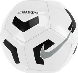 Jalgpallipall Nike Pitch Training CU8034 100, suurus 5, valge hind ja info | Jalgpalli pallid | hansapost.ee