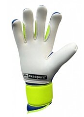 Вратарские перчатки 4keepers Equip Breeze, 10, синий цвет цена и информация | Перчатки вратаря | hansapost.ee