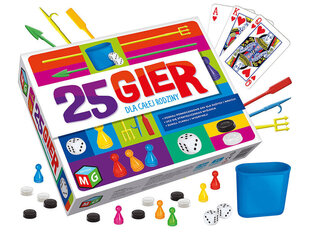 25 lauamängu komplekt Multigra price and information | Board games and puzzles for the family | hansapost.ee