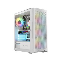 Logic Aramis ARGB AT-ARAMIS-20-0000000- 0002 цена и информация | Корпус Cooler Master для ПК Elite 500 Midi | hansapost.ee