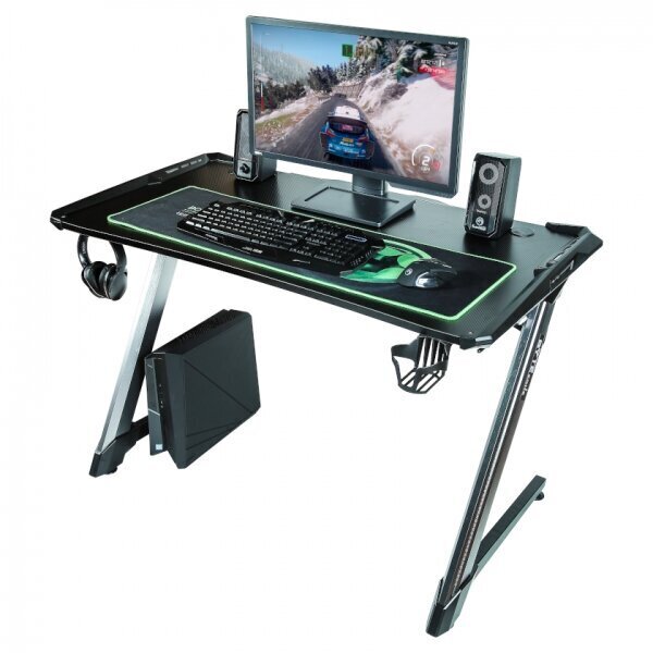 Laud ByteZone Pro Gaming Desk, LED RGB hind ja info | Arvutilauad, kirjutuslauad | hansapost.ee