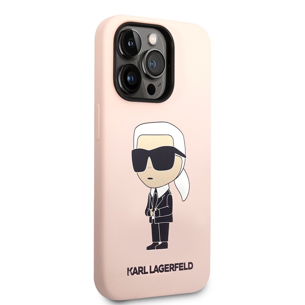 Karl Lagerfeld Liquid Silicone Ikonik NFT hind ja info | Telefonide kaitsekaaned ja -ümbrised | hansapost.ee