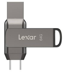 Lexar JumpDrive D400 64GB USB 3.1 цена и информация | USB накопители | hansapost.ee