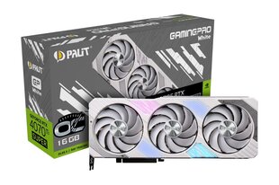 Palit GeForce RTX 4070 Ti Super GamingPro White OC (NED47TST19T2-1043W) цена и информация | Для видеокарт | hansapost.ee