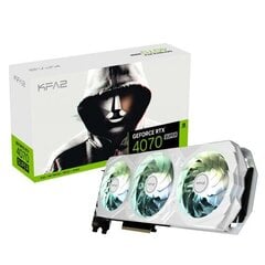 KFA2 GeForce RTX 4070 Super EX Gamer White 1-Click OC (47SOM7MD7KWK) price and information | Videokaardid | hansapost.ee